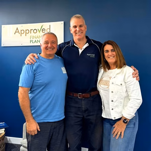 Eddie and Veronica Feleppa with Approved Financial Planners